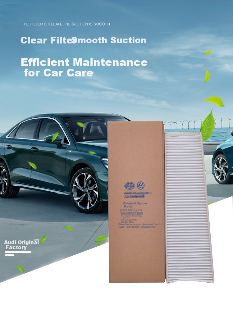 Audi Original Exterior Air Conditioning Filter, Air Conditioning Cleaner, for A6L/A7 (Consult Customer Service for Matching) 2