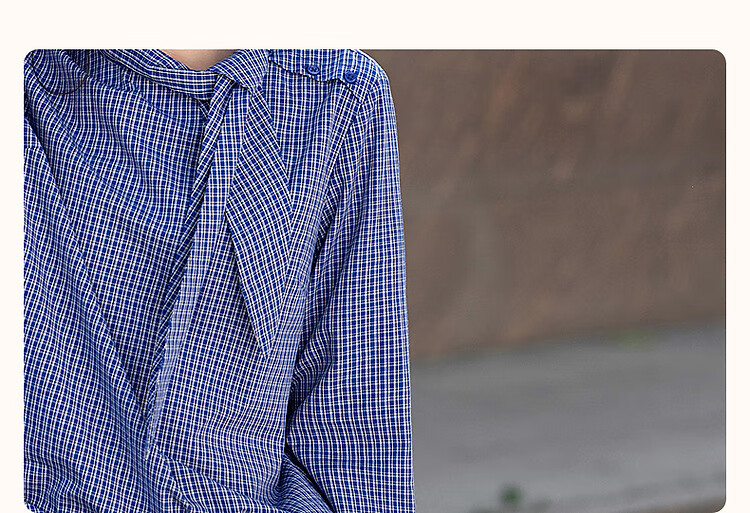 Dme [Pure Cotton Plaid] Autumn Literary Vintage Plaid Shirt with Tie Collar, Petite Elegant Blouse Women's Top 4