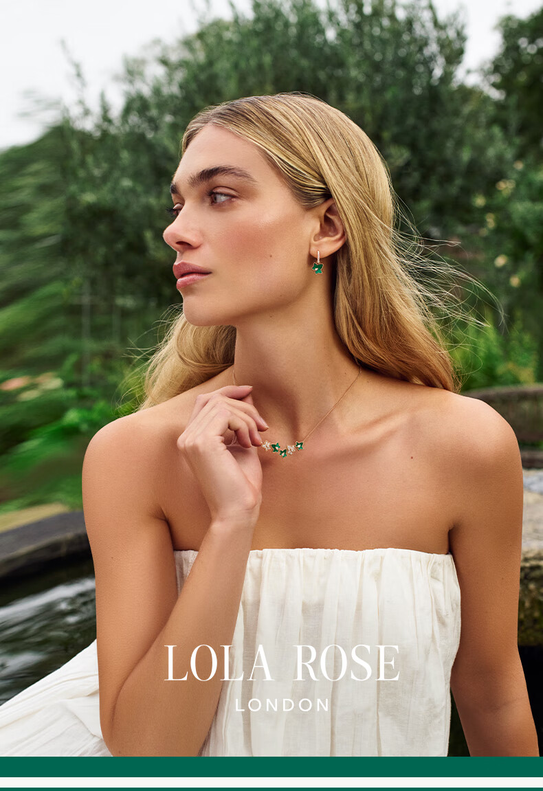 LOLA ROSE Evergreen Ivy Necklace for Women, Birthday Gift for Girlfriend, Wife, Or Best Friend 1