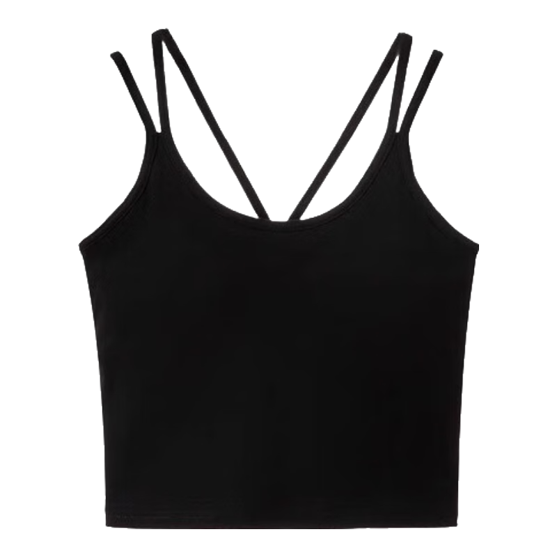 Dushiliren 26 New Style Seamless Comfortable Bra for Women, One-Piece Camisole Tank Top with Built-In Pads