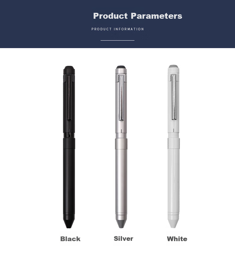 ZEBRA Pen, Three-In Multi-Color Signature Pen (Black And Red 0.7mm Ballpoint Pen + 0.5mm Pencil), High-End Business Office Gift SBZ15, Leather Black Handle 6
