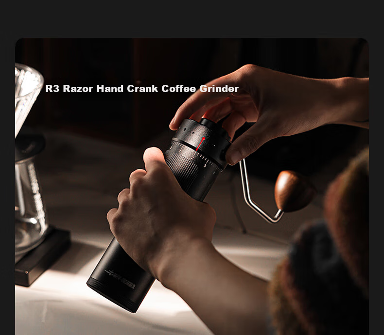 MHW-3BOMBER Bomber [Gift] B3 Tactical Box Hand-Brew Coffee Maker Set Gift Box Camping Portable Coffee Grinder 14
