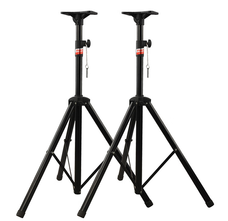 WESTDING Speaker Home KTV Singing Speaker Equipment Stand, Karaoke Cinema Supermarket Home Living Room Meeting Shop, Speaker-Specific Triangle Stand, 502D One Pair 1