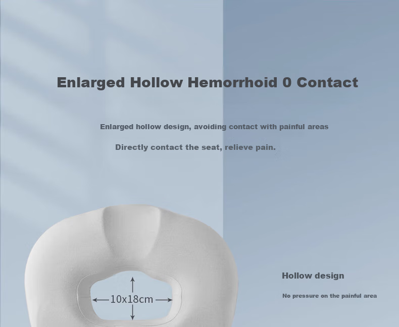Mixiaoshu Hemorrhoid Cushion, Butt Pad for Office, Postpartum Long-Sitting Chair Pad, Natural Delivery Maternity Pressure Relief, Post-Surgery Anal Fistula Tailbone Pad 4