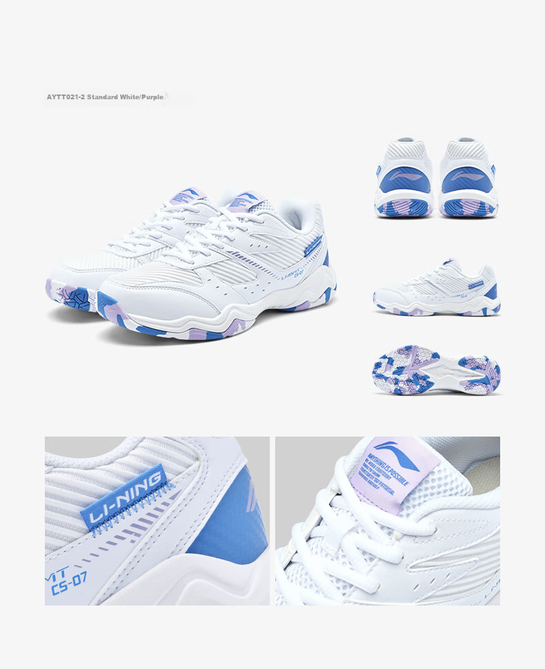 Li-Ning Badminton Shoes, Unisex Longfeng Professional Competition Training Shoes, Sports Shoes, Non-Slip, Wear-Resistant, Breathable And Comfortable, Size 44 22