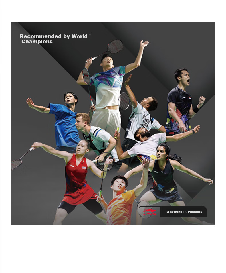 Li-Ning Badminton Shoes, Unisex Fly Leg Design, Non-Slip Wear-Resistant Tennis Shoes, Table Tennis Shoes, Low-Profile Flying Sports Shoes 17