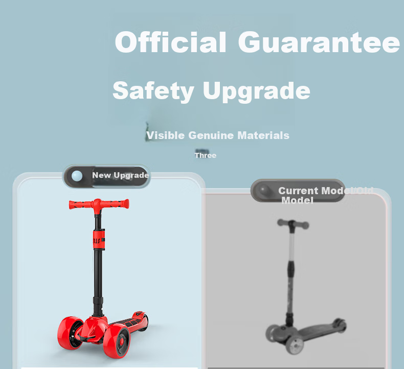 SWAY Scooter for Children 2-15 Years Old, Toddler Scooter, Big Kids' Scooter for Boys And Girls, with Flashing Wheels, Foldable Children's Kick Scooter 3