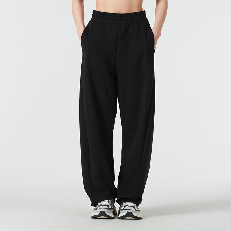 Adidas Women's Sportswear Series LOGO KN PNT Pants JZ1582 Black XL
