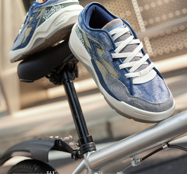 361° Men's Sports Shoes, Leather Upper, BIG3 Spring And Summer Commuter Thick-Soled Heightening Casual Sneakers for Men, 672516607-4 23