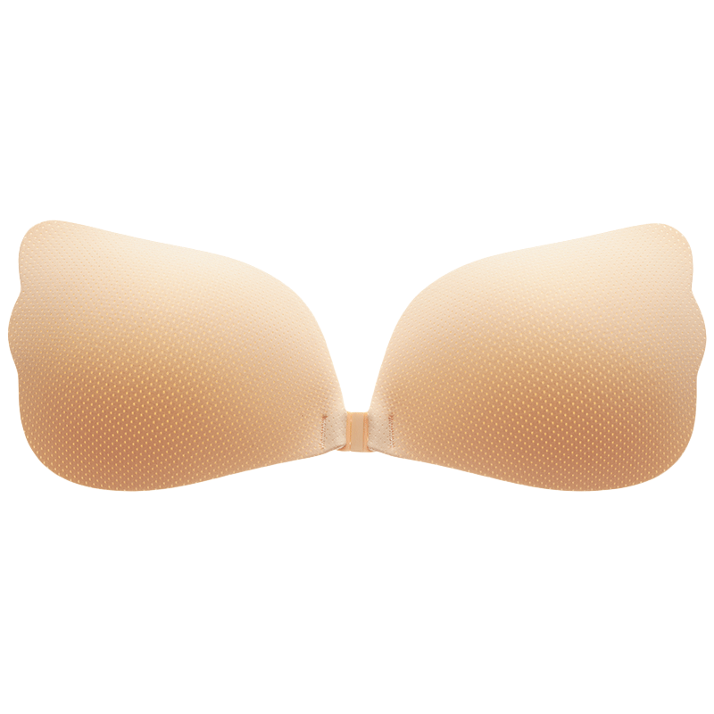MOLATOIRE Women's Bridal Adhesive Bra Push-Up Strapless Invisible Bra for Large Bust Anti-Sagging Side Support Breast Pads