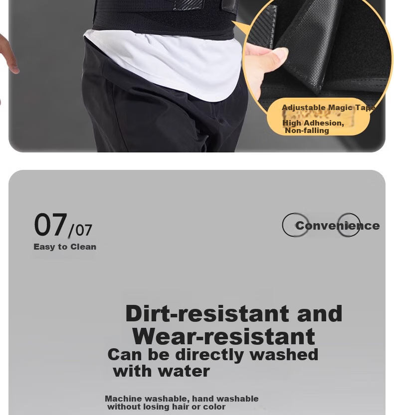 Li-Ning Back Support Belt for Men And Women, Sports Fitness Lumbar Disc Herniation Lumbar Muscle Strain Medical-Specific Warm Long-Sitting Support Waist Brace 21