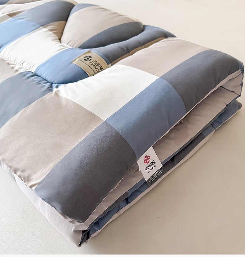 Grace Single Student Mattress Pad Foldable Student Bedding for Bunk Beds, 1.8m Bed, 180*200cm 3
