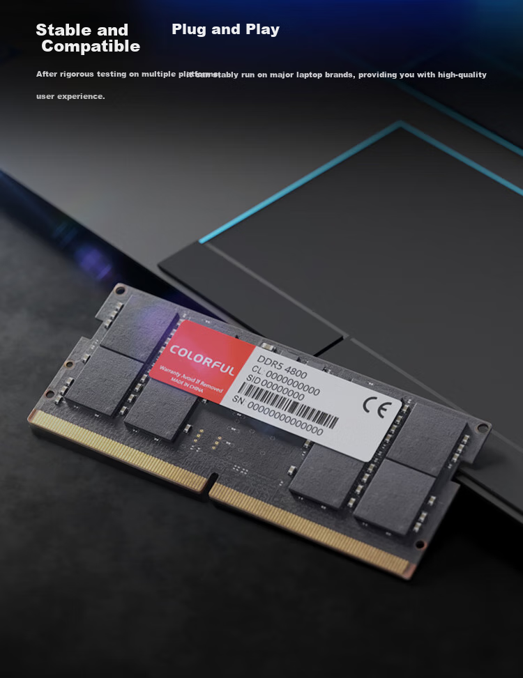 Colorful 24GB DDR5 5600 Laptop Memory Module 6