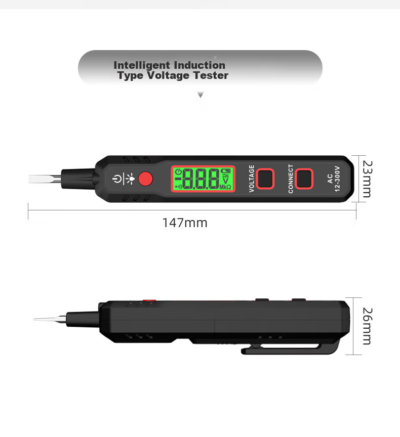 HABOTEST HT89 Intelligent Test Pen, Contact-Type Voltage Tester, HT89 18