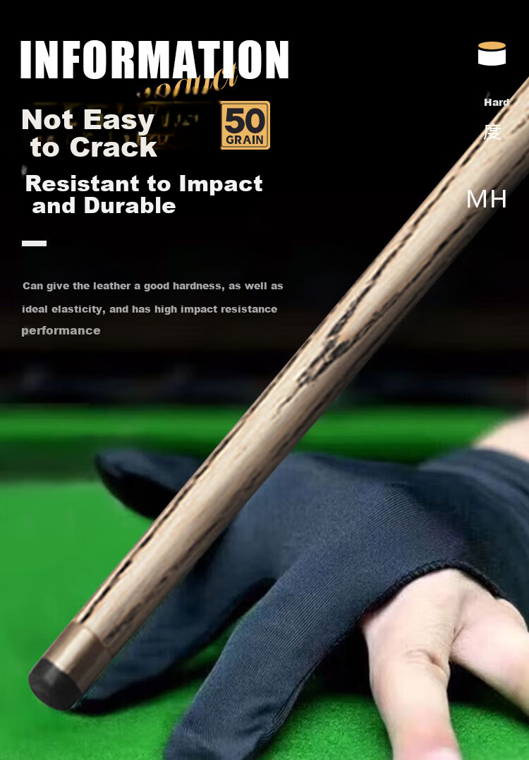LIVEX Pool Cue Tip, Small Tip, Snooker Cue Tip, Black Eight Billiard Cue, Billiard Accessories And Supplies 7