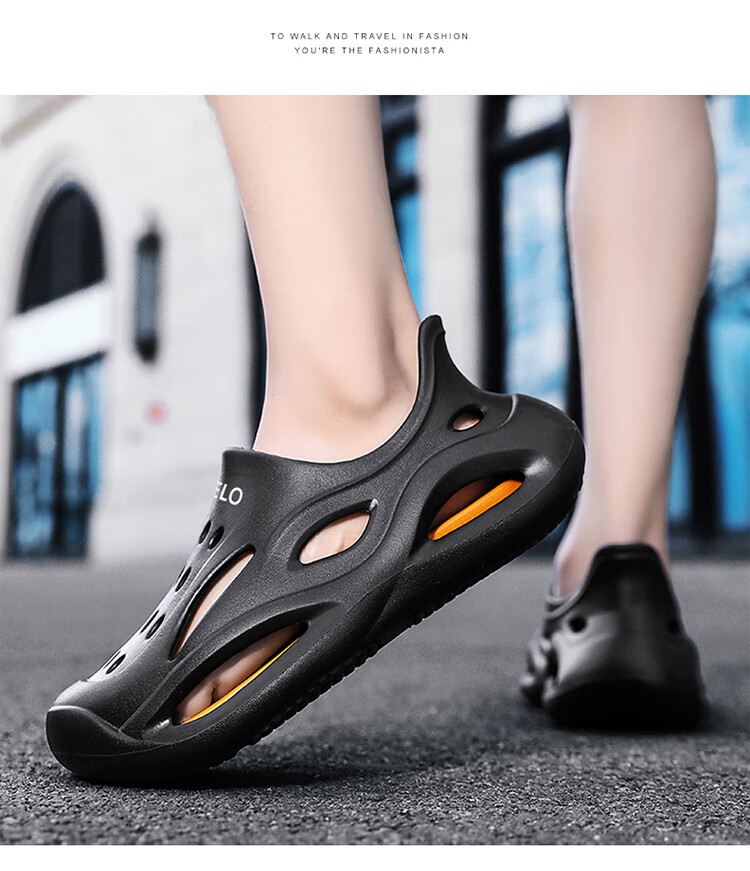 CARTELO Men's Sandals, Summer Breathable Beach Shoes, Comfortable Closed-Toe Men's Sandals 11