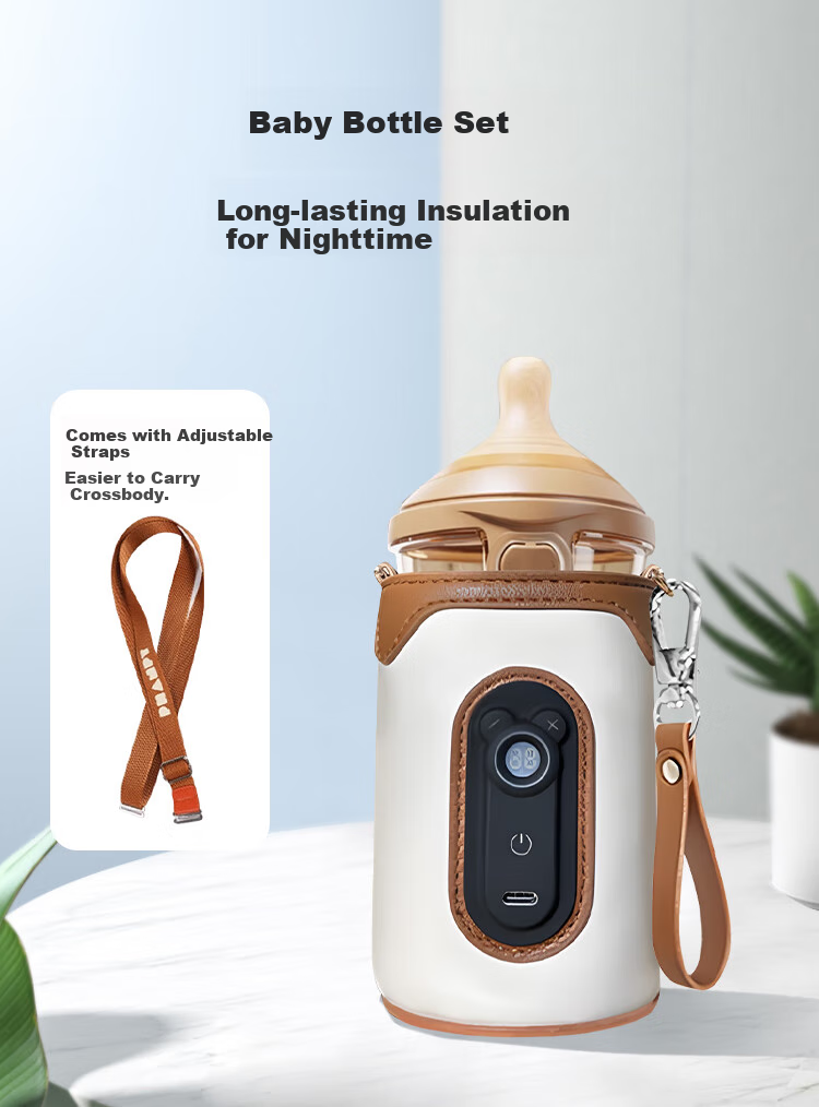 DOCTOR MA Bottle Warmer, Universal Milk Bottle Heating Device, Portable Electric Model, for Outdoor Use And Night Feeding, Bottle Warming Wonder 3