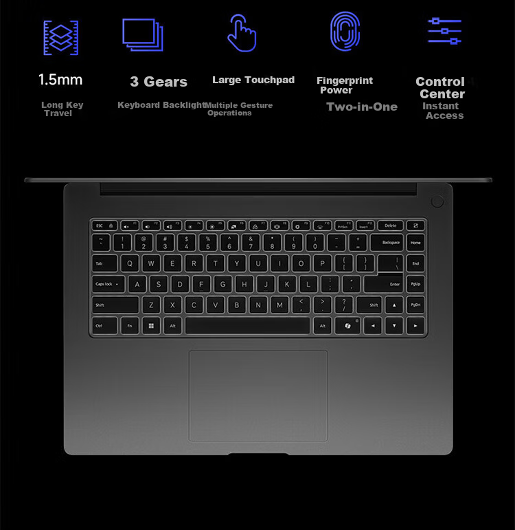 MI Notebook Redmi REDMI Book 14 2025 Thin And Light Laptop, Office Notebook, High-Performance Intel Core5-210H 19