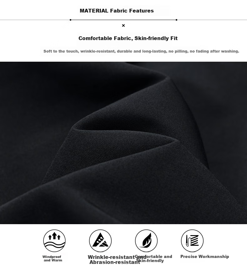 NASA MARVEL Men's Cotton Padded Jacket Autumn Winter Coat Hooded Warm Windproof Black 2XL 4