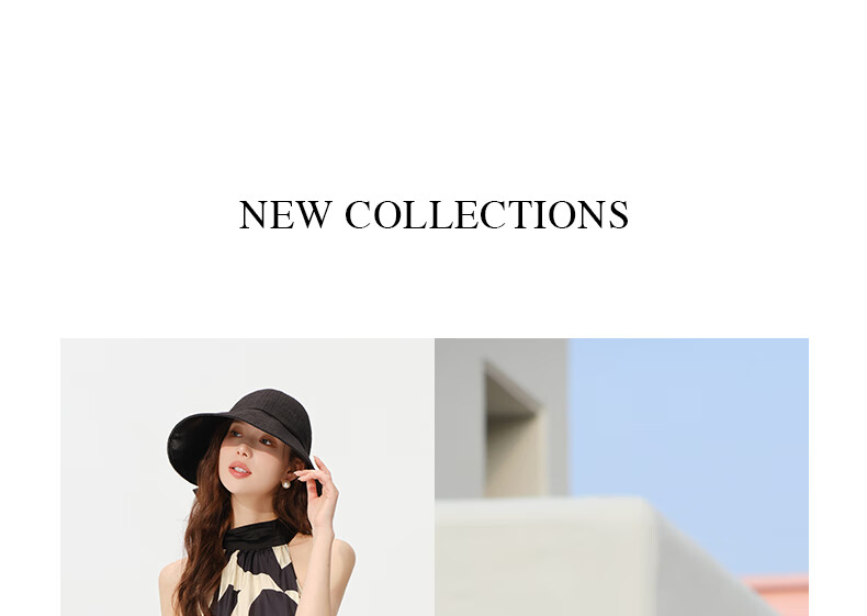 CACUSS Sun Hat for Women, Summer Sweet Face-Slimming Straw Hat, Casual Fisherman Hat, Beige 3