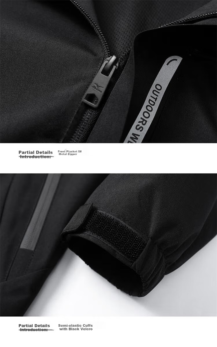 MIZUNO Outdoor Casual Jacket for Men And Women, Spring And Autumn Lightweight Windproof And Waterproof Couple's Coat RTA2CC3103 20