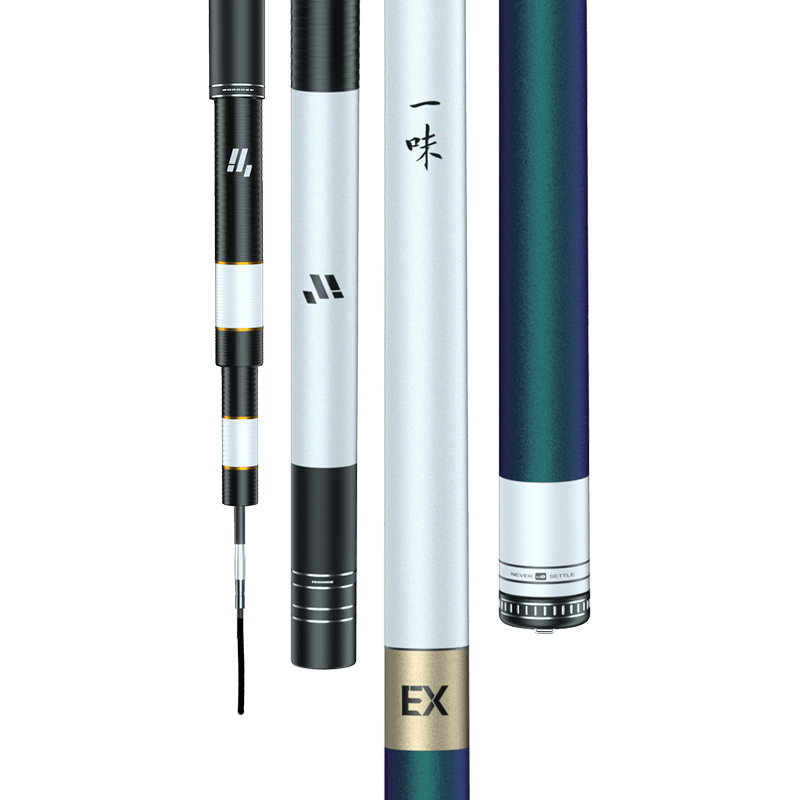 Yiwei Huashi EX Ultra-Light Ultra-Hard Fishing Rod 28-Tune Pole Fishing Rod Outdoor Leisure Carbon Composite Rod 3.6m EX