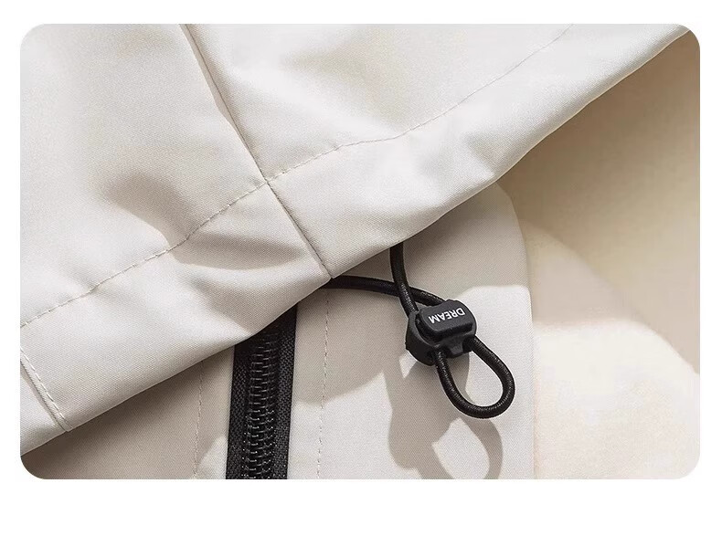 JEEP Men's Spring New 3-in-1 Travel Hiking Casual Hooded Jacket for Young and Middle-aged 18