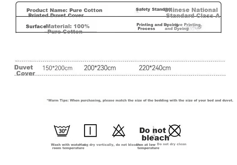 Grace Pure Cotton Class A 7A Antibacterial Duvet Cover, 100% Cotton Printed Double Bedding, Green Fairy Tale, 220*240cm 5