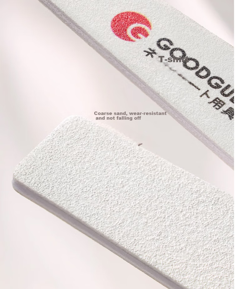 Goood 3 Double-Sided Nail File Sanding Strips for Manicure, Professional Nail Salon Polishing And Filing Tool Set 8