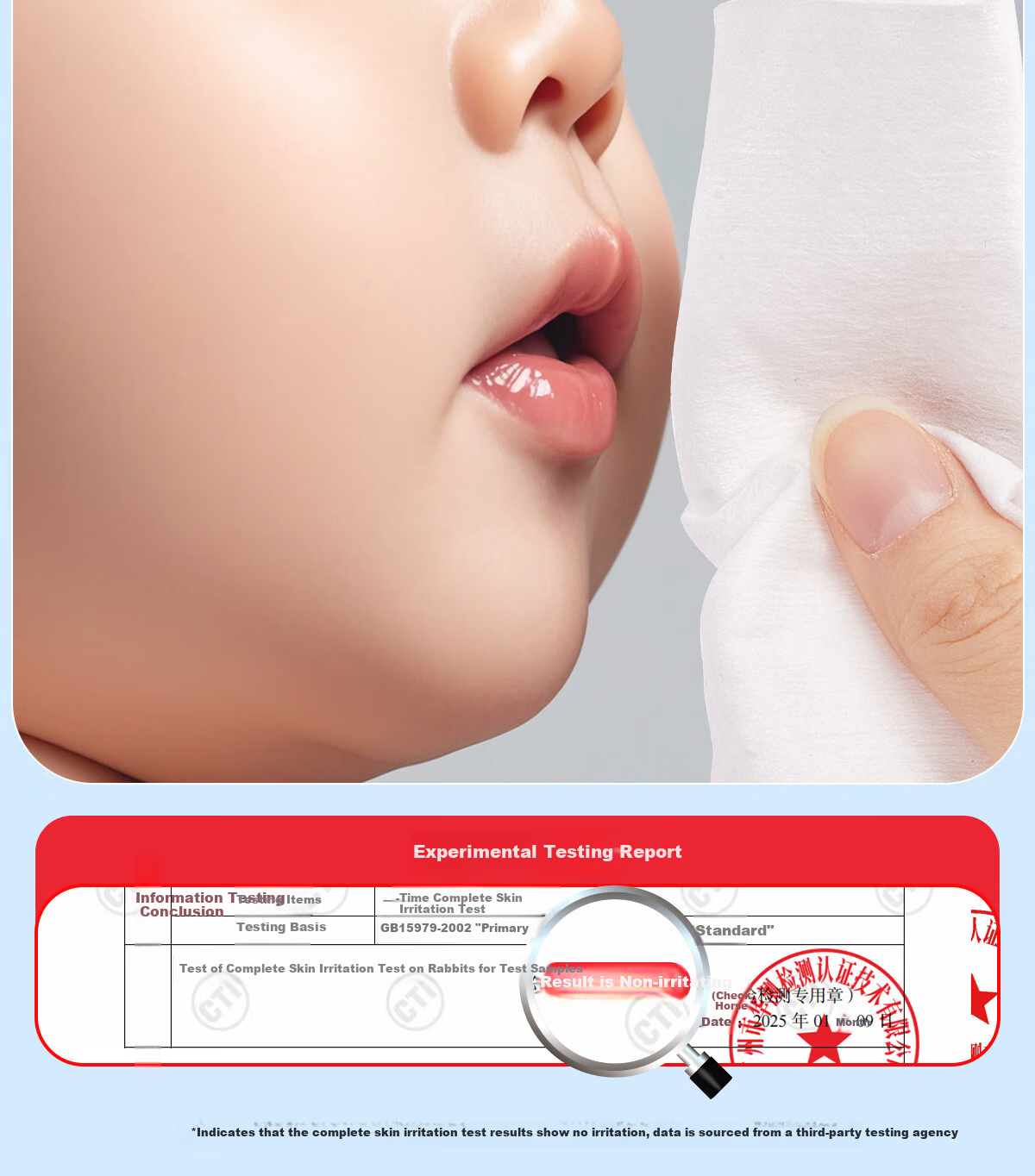 Ankexin Baby Soft Cotton Wipes, 100% Cotton, Dry And Wet Use, Pure Cotton Face Wipes, Disposable Cleansing Wipes, Self-Operated, 80 Sheets * 3 Packs 15