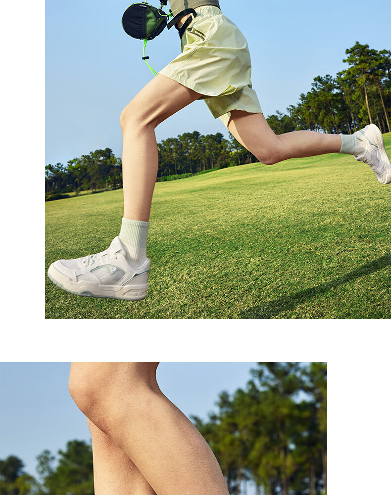 PEAK Taiji White Sneakers for Women, Summer Mesh Breathable Wear-Resistant Versatile Casual Shoes, Thick-Soled Height-Increasing Sports Shoes DB520118 16