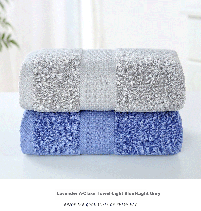 Hengyuanxiang Xinjiang Long-Staple Cotton Class A Towels, 2-Pack, Pure Cotton Thickened Soft Face Towels, Absorbent Washcloths for Face Washing, Beige Sports 18