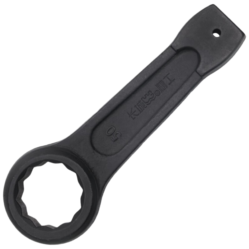 Zhangchengjinggong (The Great Wall) Impact Plum Wrench, Industrial-Grade Heavy-Duty Single-Head Plum Wrench Tool, 32mm, 311532
