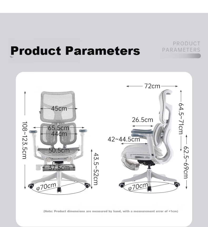 SIHOO S100 Ergonomic Chair, Computer Chair, Lumbar Support Office Chair, Ergonomic Seat, Gaming Chair with Integrated Headrest 20