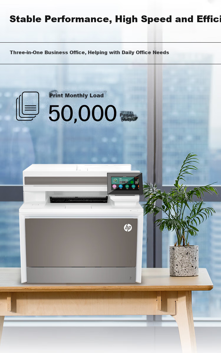 HP 4303dw Color Laser Printer, Home Wireless All-In Machine, Efficient Office Printing with Wireless Duplex Printing, Copying And Scanning 5