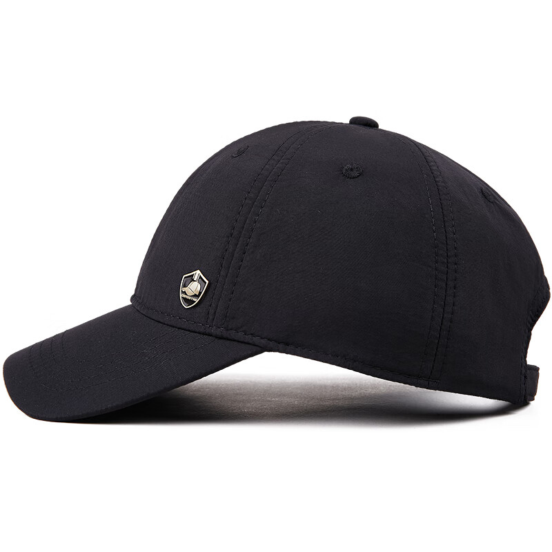 Denssyne Small Head Circumference Small Size Hat for Men, Summer Thin Outdoor Sports Running Quick-Dry Baseball Cap, Black Small Duck Tongue Cap