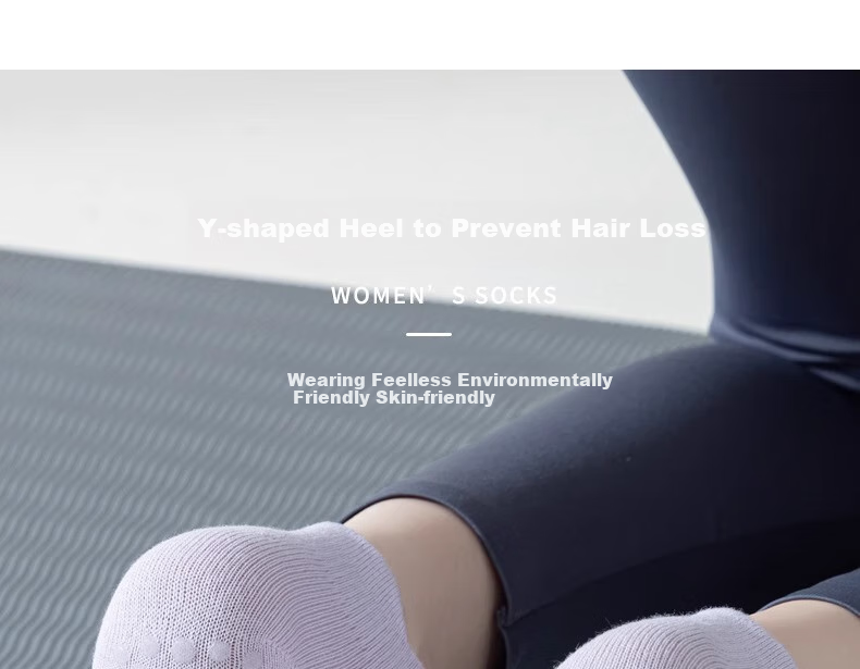 LangSha Professional Yoga Socks for Women, Non-Slip Pilates Socks for Beginners, Specialized Floor Exercise And Dance Socks 26
