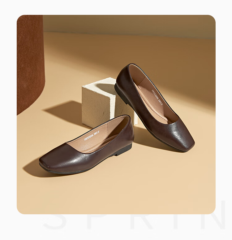 Dusto Flat Single Shoes for Women, 2026 New Spring Style, Versatile Commuter Shoes, Comfortable Soft-Soled Low-Cut Loafers And Slip-Ons 5