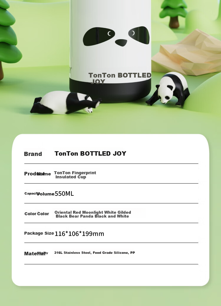 Dundun Bottled Joy Insulated Mug with Fingerprint Unlock, Wang Yibo's Same Style, Large Capacity Cup, Portable Student Water Bottle 8