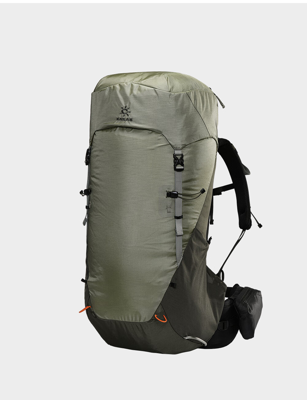 KAILAS Foothill 45 Lightweight Hiking Backpack KA2463004 Titanium Black XS 7