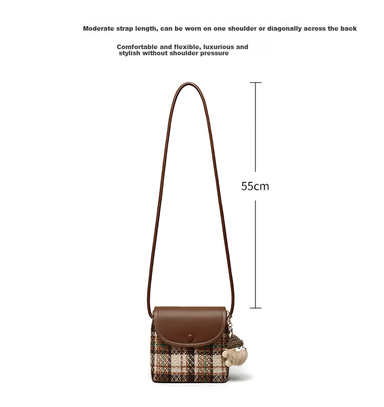 Aiqinghai Handbag for Women, Shoulder Crossbody Bag, Phone Pouch, Stylish Small Purse, Light Luxury Birthday Mother's Day Gift, Practical Present for Mom 8