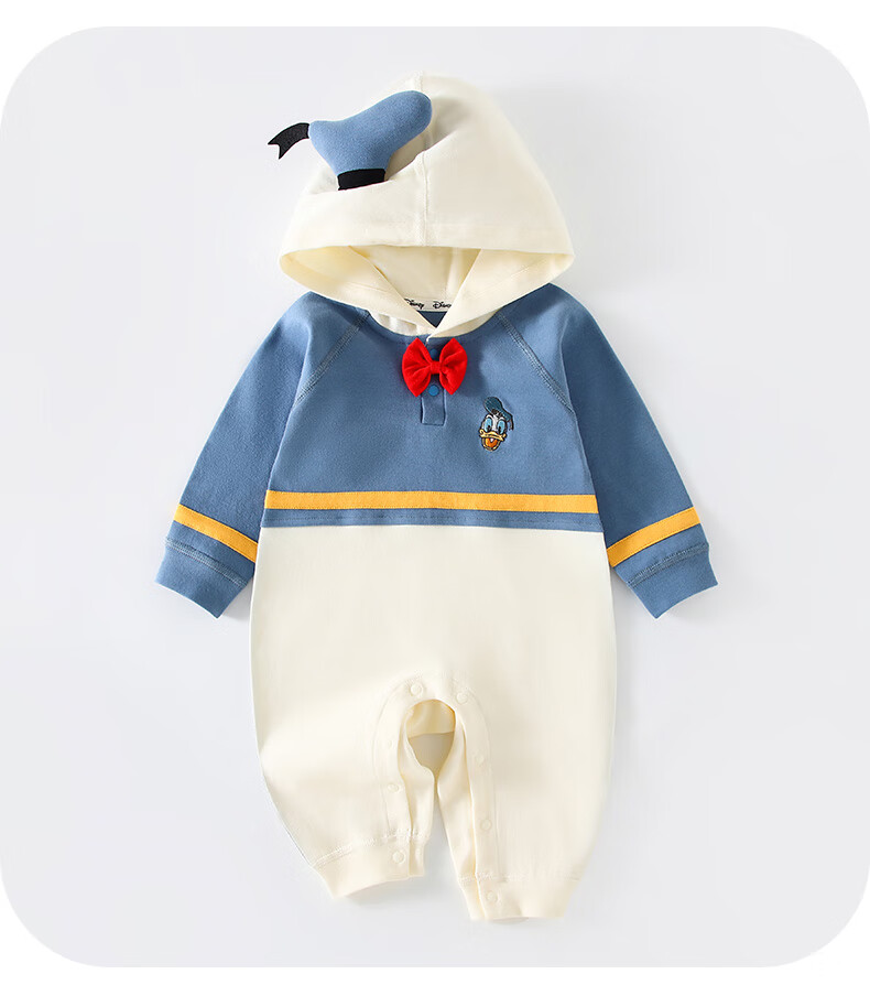 Disney Baby Clothes, Newborn Onesie, Spring And Autumn Romper, Full Moon Baby Sleepwear, 0-3 Months Pajamas, Autumn And Winter Season, Size 59 12