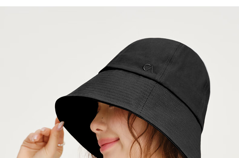 CACUSS Women's Spring Summer Sun Protection Bucket Hat Outdoor UV Protection Sun Hat Face Slimming Cap 20