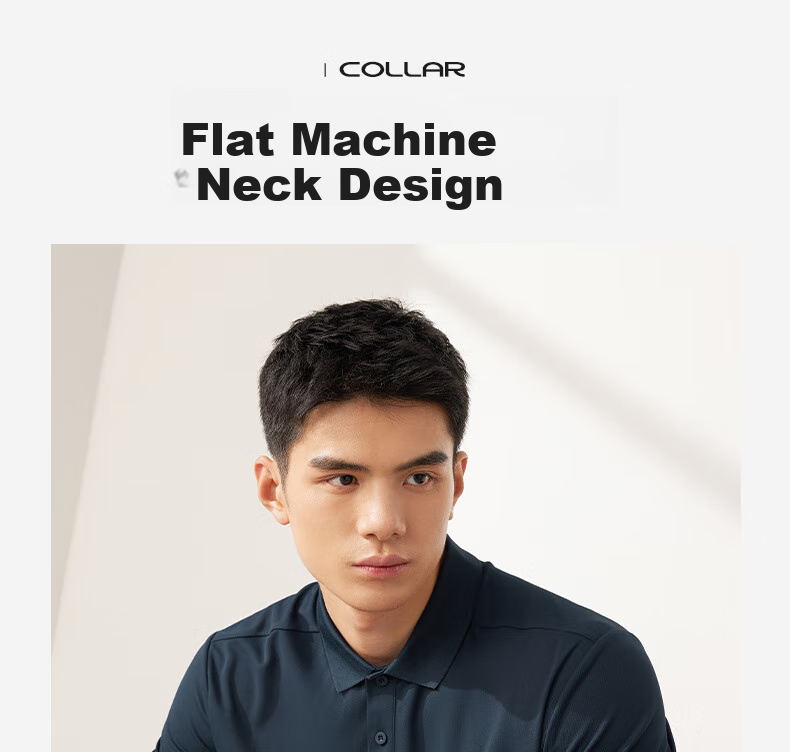 361° Men's Short-Sleeve T-Shirt, Summer Quick-Dry Polo Shirt, Running Fitness Sportswear, Half Sleeve, 652524102D-8 12