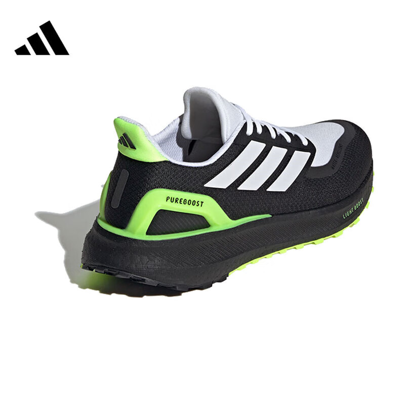 Adidas Men's Shoes, PUREBOOST 5 Casual Shoes, JI1016, Black, Size 44 5