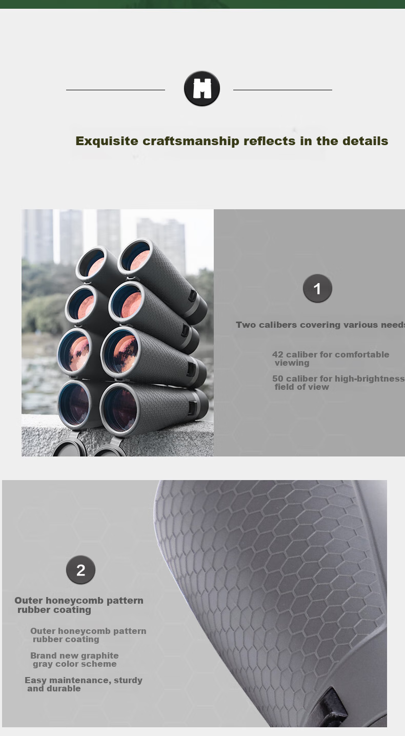 BOSMA Fenghu 2nd Generation 12x50ed Binoculars, Micro-Prism Field Magnesium Alloy, Waterproof, Honeybee Tracking, Scenery Viewing, Low-Light Night Visio 27