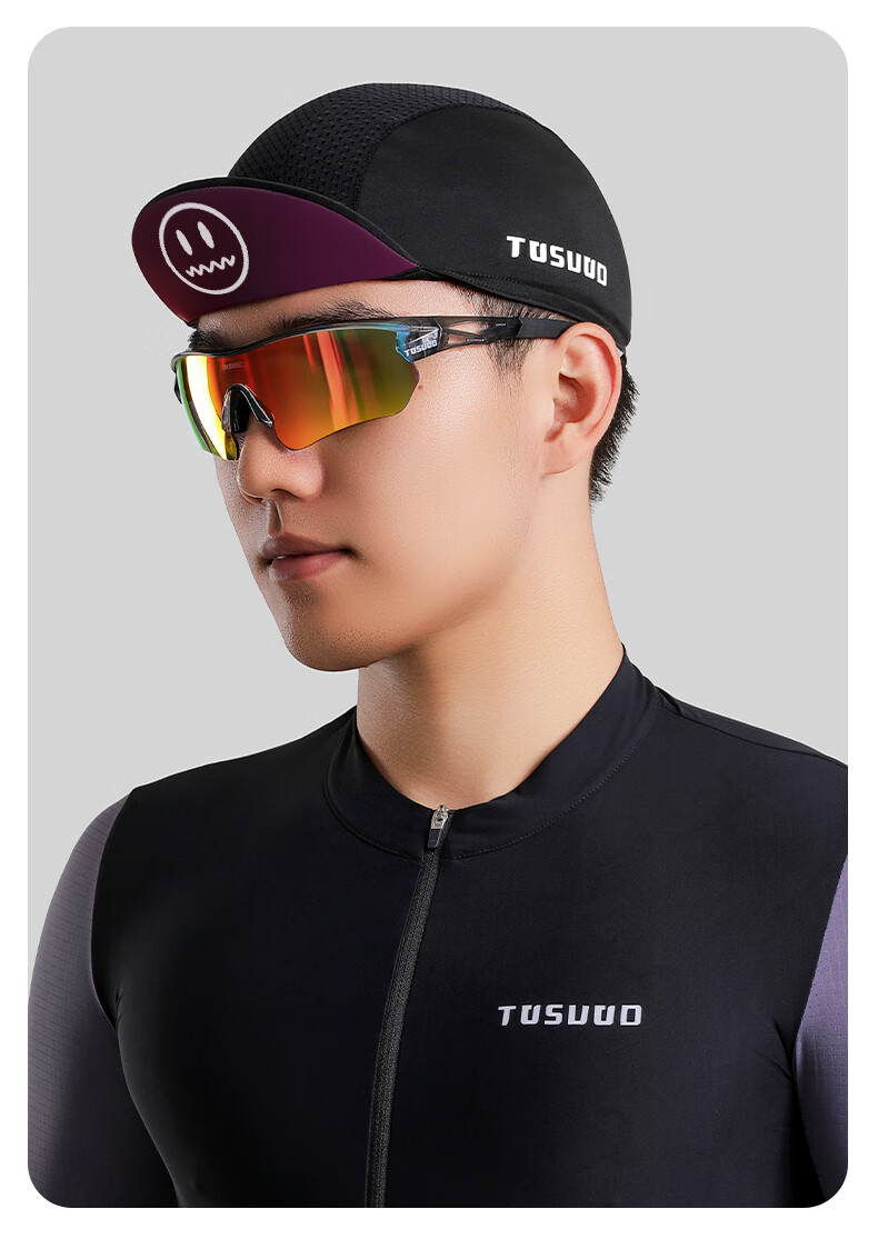 Captain Tas Cycling Cap Road Mountain Bike Helmet Liner Moisture-Wicking Quick-Dry Unisex Spring Summer Sun Protection Cycling Hat 4