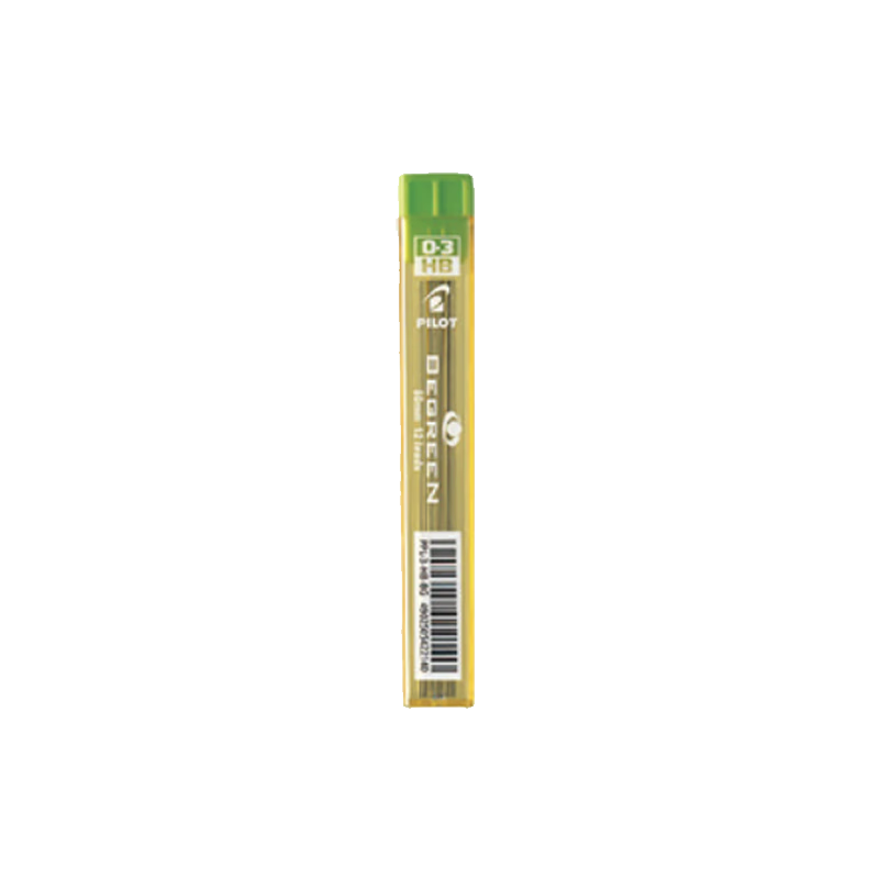 PILOT [Best-Selling Product] HB Mechanical Pencil Refills, Active Pencil Refills for Elementary School Students' Handwriting Practice, Children's Pencil Refills, Stationery PPL-3 0.3mm Refills, Pack of 12