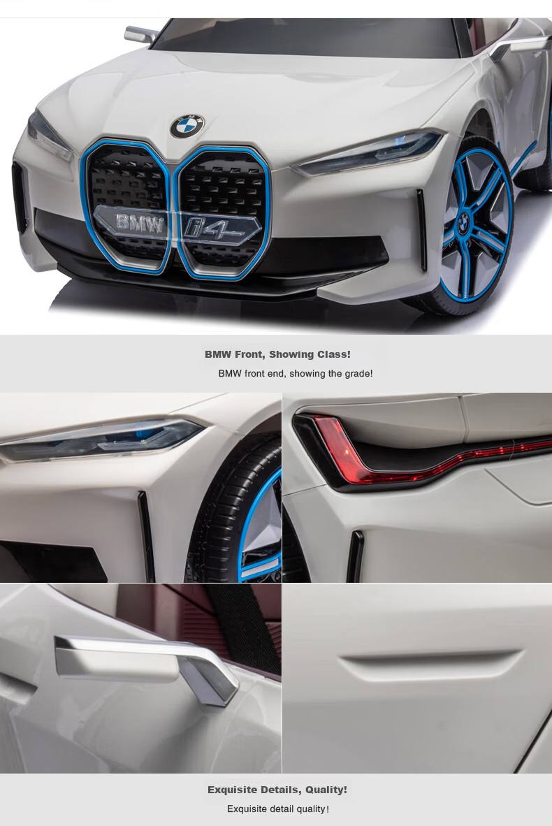 BeRica BMW Authorized Children's Electric Car, Rocking Four-Wheel Drive, 115cm, 30kg Load Capacity, Four-Wheel Toy Car 23