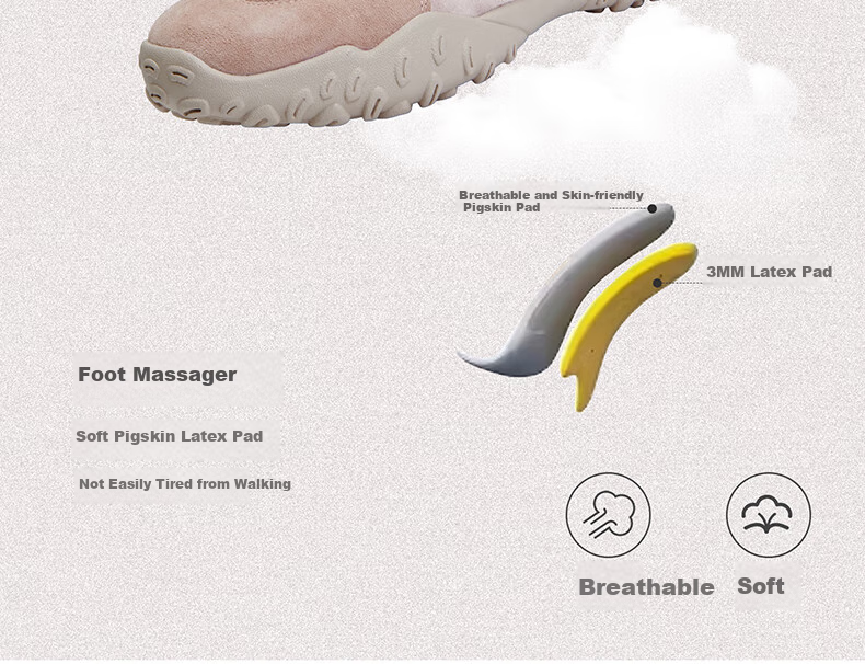 PT'SON Women's Casual Training Shoes, Comfortable Versatile Forrest Gump Style Sneakers with Thick Soles for Height Increase, Fall 2026, Beige, Size 36 15